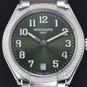 Twenty 4 7300 36mm PPF Diamond Green Dial SS Bracelet 324CS