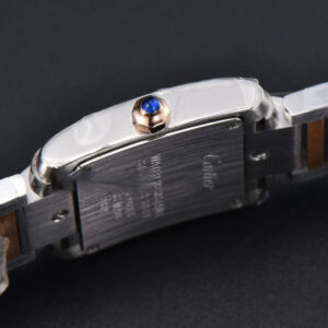Tank Francaise Small Diamond 25.7mmx21.2mm 8848F RG/SS Bracelet Quartz - Image 12