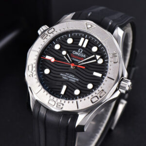Seamaster Diver 300M Nekton 42mm VSF Black Dial Black Rubber Strap A8806 - Image 6