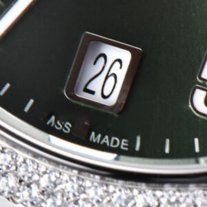 Twenty 4 7300 36mm PPF Diamond Green Dial SS Bracelet 324CS - Image 4