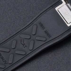 Top Gun IW326901 Ceramic 41mm M+F Black Dial Black Rubber Strap 9015 - Image 8