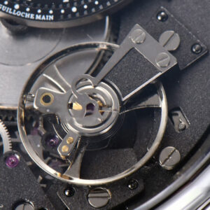 Tradition 7057BB ZF 40MM Gray Dial Black Subdial Black Leather Strap A505 - Image 6