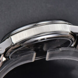 Tradition 7057BB ZF 40MM Gray Dial Black Subdial Black Leather Strap A505 - Image 10