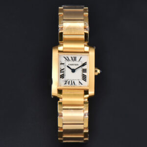 Tank Francaise Small 25.7mmx21.2mm 8848F YG Bracelet Quartz - Image 8