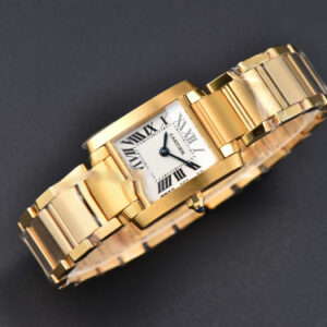 Tank Francaise Small 25.7mmx21.2mm 8848F YG Bracelet Quartz - Image 9