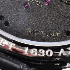 Tradition 7057BB ZF 40MM Gray Dial Black Subdial Black Leather Strap A505 - Image 17