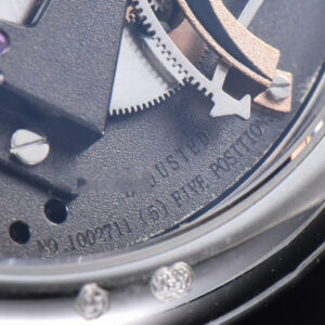 Tradition 7057BB ZF 40MM Gray Dial Black Subdial Black Leather Strap A505 - Image 18