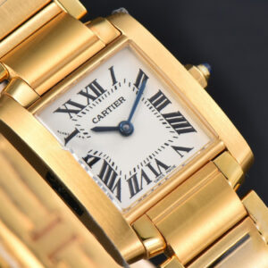 Tank Francaise Small 25.7mmx21.2mm 8848F YG Bracelet Quartz - Image 16