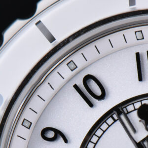 J12 38mm XF WhiteCeramic White Dial Crystal Markers On Bracelet - Image 9
