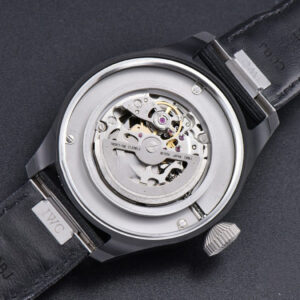 Top Gun IW326901 Ceramic 41mm M+F Black Dial Black Nylon Strap 9015 - Image 2