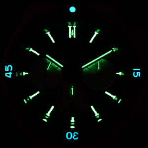 Chronomat B01 42mm BLSF Black Bezel Orange Dial Black Subdial Rubber Strap 7750 - Image 4