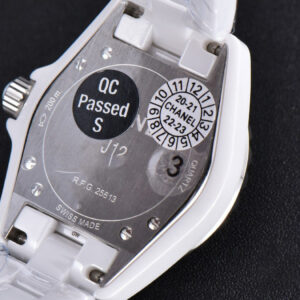 J12 38mm XF WhiteCeramic White Dial Crystal Markers On Bracelet - Image 17