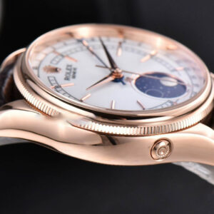 Cellini 50535 40mm Moonphase RG white dial KZF Asia 3195 Mod - Image 12