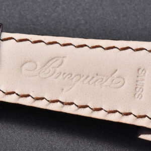 Tradition 7057BR RG ZF 40MM Gray Dial White Subdial Black Leather Strap A505 - Image 14
