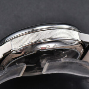 Tradition 7057BB ZF 40MM Gray Dial White Subdial Black Leather Strap A505 - Image 15