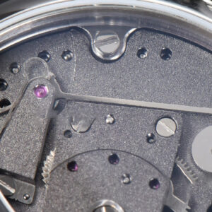 Tradition 7057BB ZF 40MM Gray Dial White Subdial Black Leather Strap A505 - Image 21