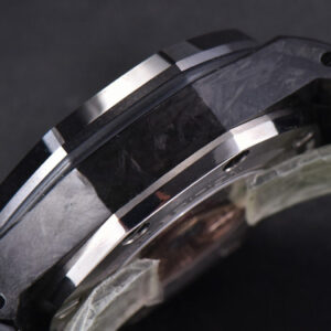 Royal Oak Offshore 2640IRO JF 44MM Black/Silver Dial Rubber Strap A3126 V2 - Image 14