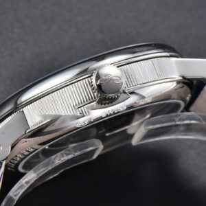 Tradition 7038BB ZF 40MM Diamond Gray Dial Blue Leather Strap A505 - Image 12