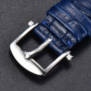 Tradition 7038BB ZF 40MM Diamond Gray Dial Blue Leather Strap A505 - Image 14