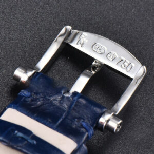 Tradition 7038BB ZF 40MM Diamond Gray Dial Blue Leather Strap A505 - Image 16