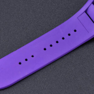 RM035-02 42mm Black Forged Carbon T+F Skeleton Dial Green Crown Purple Rubber Strap RMUL2 - Image 10