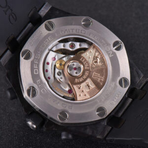 Royal Oak Offshore 2640IRO JF 44MM Black/Silver Dial Rubber Strap A3126 V2 - Image 21
