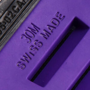 RM035-02 42mm Black Forged Carbon T+F Skeleton Dial Green Crown Purple Rubber Strap RMUL2 - Image 13