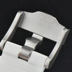 Royal Oak Offshore Ladies 33mm SS Moissanite RXWF White Dial Real Diamonds Bezel White Rubber Strap Swiss Quartz - Image 15