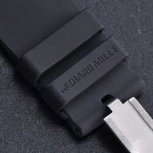 RM035-02 42mm Black Forged Carbon T+F Skeleton Dial Red Crown Black Rubber Strap RMUL2 - Image 9