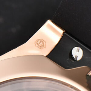 Classic Fusion Orlinski 40mm RG APSF Black Dial Black Gummy Strap A1110 - Image 9