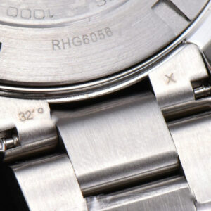 Aquaracer Caliber 5 43mm OF Black Dial Silver Hand SS Bracelet SW200 - Image 6