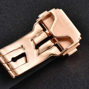Classic Fusion Orlinski 40mm RG APSF Black Dial Black Gummy Strap A1110 - Image 14