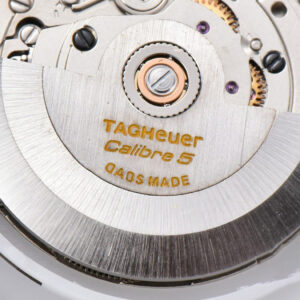 Aquaracer Caliber 5 43mm OF Black ‘Lion’ Dial Red Hand SS Bracelet SW200 - Image 11