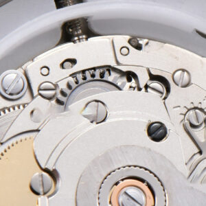 Aquaracer Calibre 5 GMT OF 43MM Green/Red Bezel Black Dial SS Bracelet Swiss SW200 - Image 12