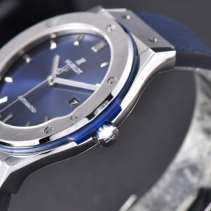 Classic Fusion Bang WWF 45mm PVD Black Dila Rubber Strap HUB11 - Image 8