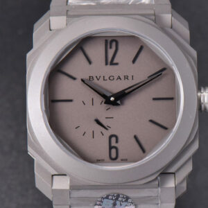 Octo BVF 42MM Cream Gray Dial SS Bracelet Miyota 9015
