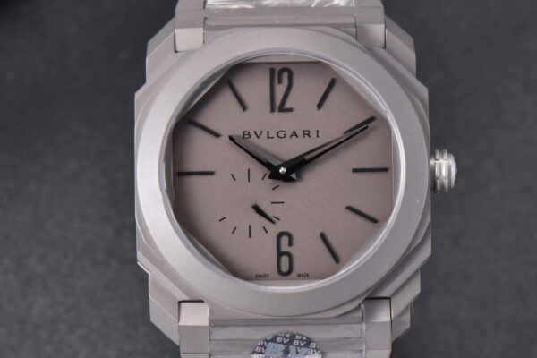 Octo BVF 42MM Cream Gray Dial SS Bracelet Miyota 9015
