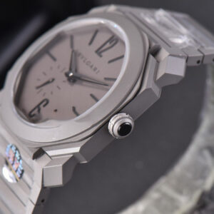 Octo BVF 42MM Cream Gray Dial SS Bracelet Miyota 9015 - Image 6
