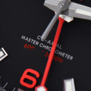 Planet Ocean 45.5mm Deep Black red Real Ceramic VSF Black Nylon Strap A8906 Super Clone - Image 3