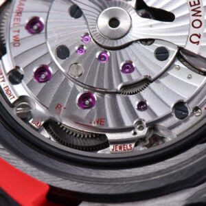 Planet Ocean 45.5mm Deep Black red Real Ceramic VSF Black Nylon Strap A8906 Super Clone - Image 20