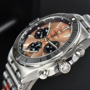 Chronomat B01 42MM GF RG/Black Dial SS Bracelet 7750 - Image 3
