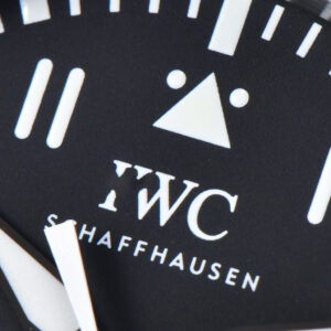 Mark XX IWC328201 40mm GSF Black Dial Black Leather Strap A2892 - Image 12