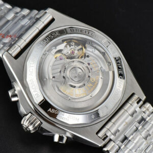 Chronomat B01 42MM GF RG/Black Dial SS Bracelet 7750 - Image 10