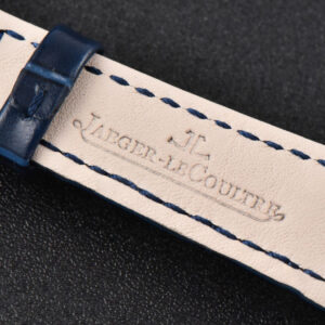 Rendez-Vous Moon 34mm GF Diamond White Textured Dial Blue Leather Strap A935 - Image 11