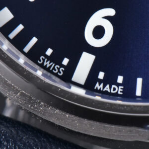 Mark XX IWC328203 40mm GSF Blue Dial Blue Leather Strap A2892 - Image 15