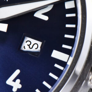 Mark XX IWC328203 40mm GSF Blue Dial Blue Leather Strap A2892 - Image 16