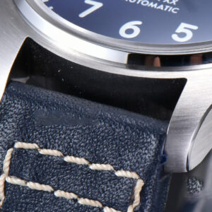 Mark XX IWC328203 40mm GSF Blue Dial Blue Leather Strap A2892 - Image 17