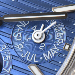 Nautilus 5740 40mm TWF Diamond Blue Dial SS Bracelet A240 - Image 16