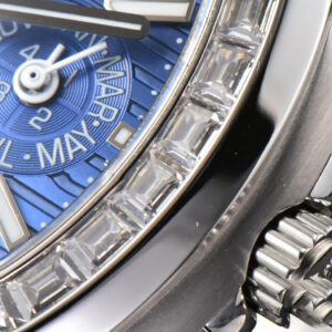 Nautilus 5740 40mm TWF Diamond Blue Dial SS Bracelet A240 - Image 18