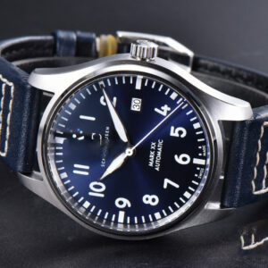 Mark XX IWC328203 40mm GSF Blue Dial Blue Leather Strap A2892 - Image 20